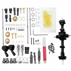 WPL 6X6 All OP Accessory With Middle Bridge For 1/16 WPL B16 B36 Kit 1/16 6WD Remote Control Car Parts