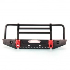 Aluminum Alloy Front Bumper Protector With LED Light For TRX4 1/10 Remote Control Car