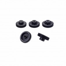 5PCS 48DP 33T 34T 35T 36T 37T Metal Pinion Motor Gear for 3.175mm Shaft 1/10 Remote Control Car Engine
