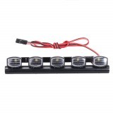 RBR/C Luggage Rack Remote Control Car LED Light For 1/10 Trx4 Scx10 Parts
