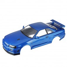 Killerbody 48716 Nissan Skyline (R34) Finished Body Shell for 1/10 Touring Remote Control Car Vehicles