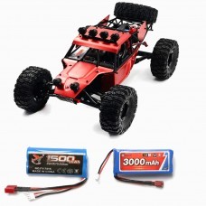 Feiyue FY03H with Two Battery 1500+3000mAh 1/12 2.4G 4WD Brushless Remote Control Car Metal Body Shell Truck RTR Toy