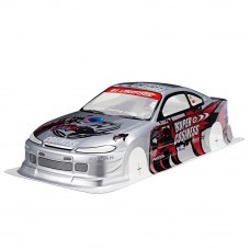 S15 190mm Color Printed Car Shell with Lamp Cup for 1/10 Remote Control Racing Car