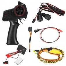 WPL D12 Remote Control Car LED Light Transmitter Receiver ESC Vehicle Models Parts