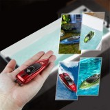 Mini Remote Control High Speed Boat Led Light Palm Speed Boat Summer Water Toy Pool Toy