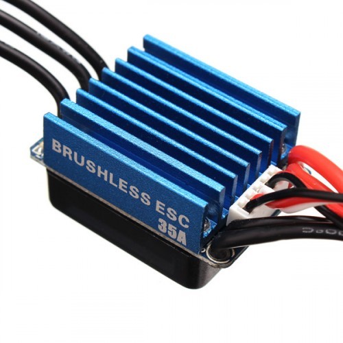 2845 Motor 3100/3930KV Sensorless Brushless Waterproof 35A ESC Remote