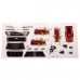 ACME 1/16 Remote Control Truck A2040 Car Body with Paster Fixed Clamp B0055P Remote Control Car Spare Part