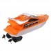 26x7.5x9cm Orange Plastic Electric Remote Control Kid Chirdren Toy Speed Boat