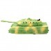 JJRC Children Puzzle Toy Battle Military Wall Climbing Remote Control Tank With Color Green and Blue For Kid