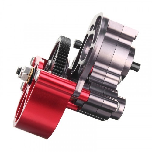 RC 1/10 Upgrade Aluminum Fully Assembled Transmission Metal Gearbox For ...