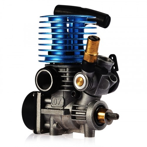 1.14CC 07 Side Exhaust Hand Pull Starter Engine For 1/8 1/10 OffRoad