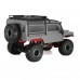 ZD 08422 1/8 2.4G 4CH 4WD Long Distance 200m Rc Car Crawler Truck Titanium Color