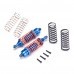 4PC Front Rear Aluminum Shock Absorber +8PC Springs For Traxxas Slash VXL 4x4 2WD XL5 Rc Car Parts