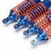 4PC Front Rear Aluminum Shock Absorber +8PC Springs For Traxxas Slash VXL 4x4 2WD XL5 Rc Car Parts