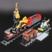 Lepin 02009 City Series Cargo Train Set Building Blocks Bricks Remote Control Car Children Toys Gift 1003pcs