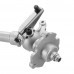 HG P407 1/10 2.4G Rc Car Spare Parts Metal Front Bridge Axle Assembly ASS-02