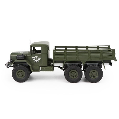 JJRC Q63 1/16 2.4G 6WD Off-Road Military Truck Crawler Remote Control ...