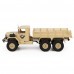 JJRC Q63 1/16 2.4G 6WD Off-Road Military Truck Crawler Remote Control Car