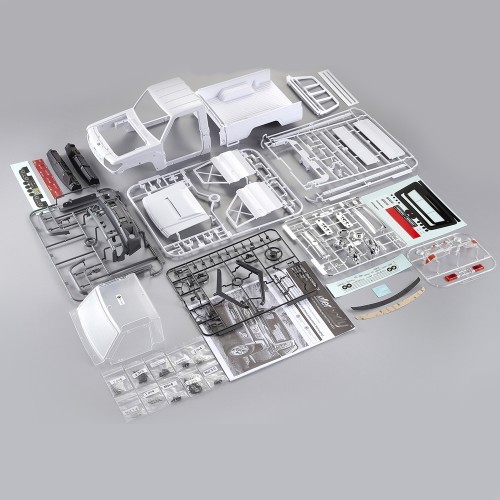 Killerbody 48601 Hard Remote Control Car Body Shell Kit For 1/10 Axial SCX10 4WD Remote Control