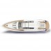 TFL 1105 Princess 960mm 2.4G Glass Fiber Hull Electric Rc Boat W/O Servo Transmitter Battery Charger