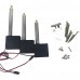 Huina Metal Strength Main Arm Second Arm Bucket Arm Driving Rod For Remote Control Excavator Remote Control Car Parts