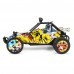 1811 1/20 2WD Graffiti Version 2.4GHz High-speed Racing Vehicle Off-Road Drift Remote Control Car Toys