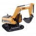 BOCHENG TOYS 1/24 5CH Wireless Controlled Rc Car Die-cast Engineering Excavator Truck 