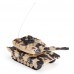 DAFENG 1014/15/16/17 T90 M1A2 1/32 27MHZ Rc Car Silmulation Battle Tank w/ Engine & Cannon Sound 