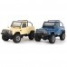 URUAV 1/24 4WD 2.4G Mini Remote Control Car Crawler Model Vehicle Waterproof RTR With Two Battery