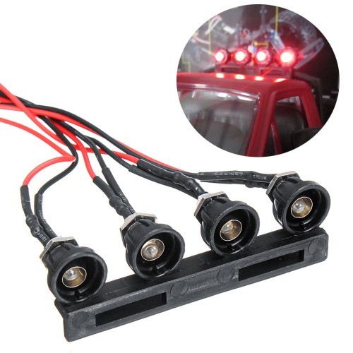 WPL C24 1/16 Head Remote Control Car LED Light W/WO Light Seat FREE
