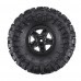 4PCS MN-90 1/12 Rc Car Spare Parts Rubber Wheel Rim & Tires 