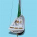 ZT Model AB03401 Voyager 1/43 2.4G Electric Mini Rc Sailboat Ship Boat Model 