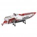G26A 1180mm 2.4G 80km/h Rc Boat 30cc Gas Engine Fiber Glass Hull with Clutch RTR Model 