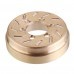 2PCS Brass Internal Wheel Weights 75g/pc for 1/10 SCX10 Remote Control Crawler 1.9