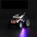 Crazon F121 1/32 2.4G 2WD Remote Control Car Watch Control Mini Stunt Vehicle without Battery Model 