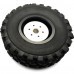 WPL 6X6 Double Remote Control Car Wheel Tire For WPL B16 B36 JJRC Q60 Q63 Q64 Vehicle Models Black