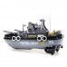 1629 4CH Patrol RC Boat Military Ship Vehicle Models Children Toy Without Battery