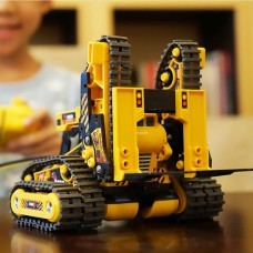 Pro'sKit DIY Remote Control Tank Car Vehicle Models Children Intelligent Block Toys