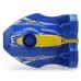 TKKJ A1 2.4G 4CH RC Twin-propeller Hovercraft EP Amphibious Boat with Double Motors RTR Model 