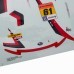 Killerbody 48739 DIY Sticker Decals Sheet for SUBARU BRZ R&D SPORT 1/10 Remote Control Car Body Shell 