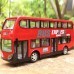 Wireless Remote Control Remote Control Car Two Layers Electric City Bus Express with LED Light Model 