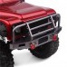 Adjustable Metal Front Bumper Protector Full Kit for 1/10 Remote Control TRX4 Axial SCX10/ II Car Parts