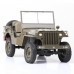 ROCHOBBY 1/6 2.4G 2CH 1941 MB SCALER Remote Control Car Waterproof Vehicle Models Fully Proportional Control w/ Head Light