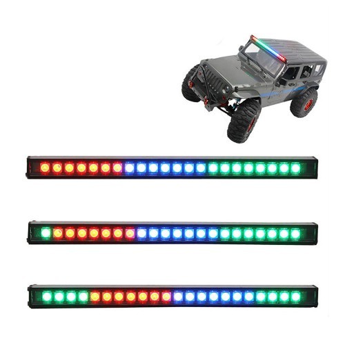 22LED Colorful Remote Control Flashing LED Light Bar Roof Lamp Kit for