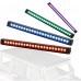 22LED Colorful Remote Control Flashing LED Light Bar Roof Lamp Kit for 1/10 TRX4 SCX10 90046 Remote Control Crawler Truck