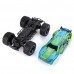 1/14 2WD 2.4G Big Foot Off-road Remote Control Car High Speed 20km/h Vehicle Models