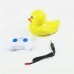 2.4G Electric RC Boat Simulation Little Duck Vehicles Waterproof RTR Model Children Shower Toy Amphibious Water Road Toys