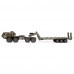 HG P806 RTR Pre-Assembled TRASPED 1/12 Heavy Equipment Semi Trailer for U.S M747 Remote Control Car Vehicles Model