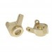 2PCS Brass Steering Knuckle Cup for Axial SCX24 90081 Remote Control Car Vehicles Model Spare Parts