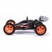 Banggood 1/32 2.4G Racing Multilayer in Parallel Operate USB Charging Edition Formula Remote Control Car Indoor Toys Black